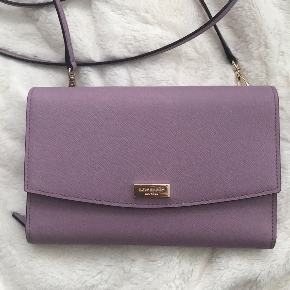 Kate spade ♠️ Winnie lavender crossbody or clutch